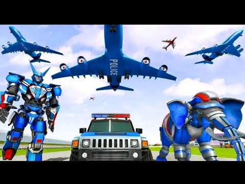 Police Elephant Robot Game Unlocked Level 79  - Android Gameplay