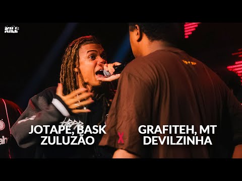 JOTAPE, ZULUZÃO E BASK x DEVILZINHA, GRAFITEH E MT | SEMIFINAL | BDN SPARTA