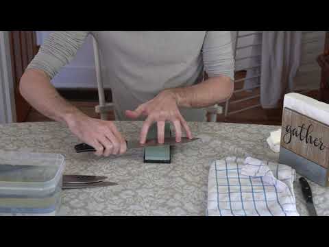 ASMR - Sharpening Knives