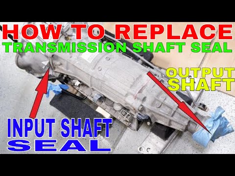 How to Replace Automatic Transmission Seals | Lexus Toyota A650E Input Output Shaft Seal