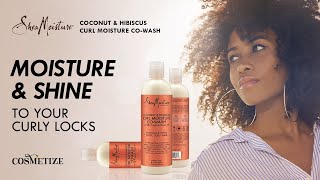 Shea Moisture Coconut & Hibiscus Curl Moisture Co-wash - 12oz
