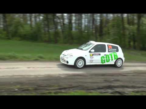 5 Rajd Mikołowski 2016 - Adam Piwoński / Marcin Celiński - Renault Clio