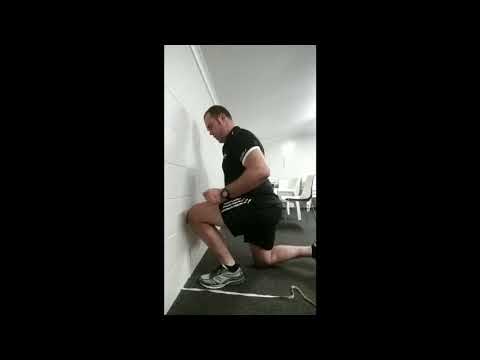 Test your ankle flexibility because it may be limiting your squat depth.