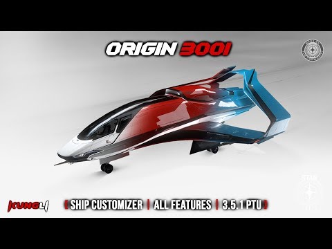 Origin 300i - Ship Customizer - All Features | Star Citizen PTU 3.5.1