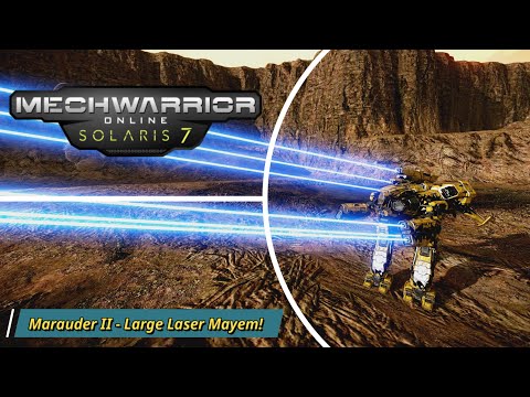 Mechwarrior Online - Marauder II Large Laser Mayem!