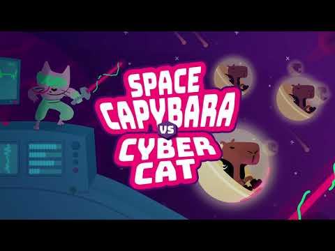 Space Capybara vs Cyber Cat Video