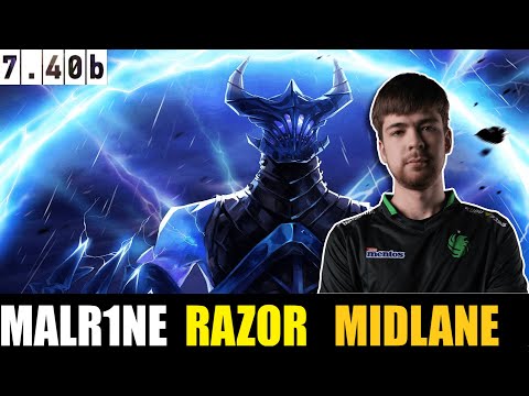 🤯 Malr1ne [RAZOR] MID 7.40b - DOTA 2 HIGHEST MMR MATCH#dota2    #dota2gameplay