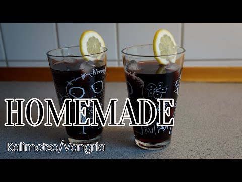 Homemade drinks - Kalimotxo (Vangria)