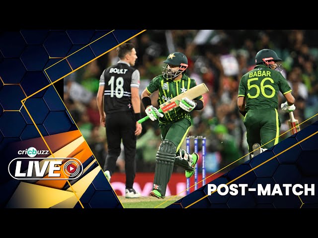 Cricbuzz Live: T20 WC | New Zealand v Pakistan, 1st SF, Post-match show
