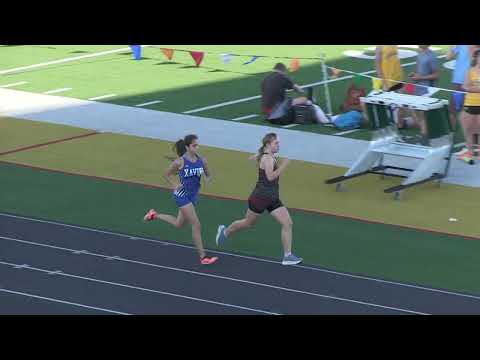2024 NE Valley Championships 1600m Finals Jimena Gutierrez Moreno - Xavier College Prep