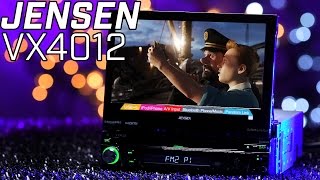 Jensen VX4012 Single DIN Radio with Flip Out Monitor!!! 2016 Review