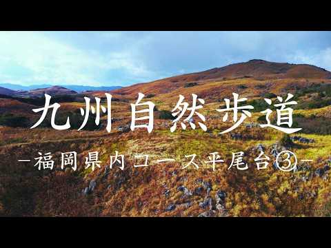 九州自然歩道　福岡県内コース平尾台③