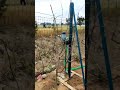Small Hand Water Well Drilling Rig Working Without Labor