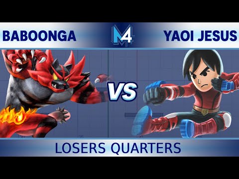 BABOONGA (Incineroar) vs Yaoi Jesus (Mii Brawler) - Thursday Throwdown 93 Losers Quarters