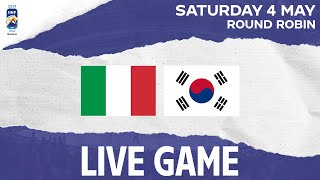 Хоккей LIVE | Italy vs. Korea | 2024 IIHF Ice Hockey World Championship | Division I — Group A
