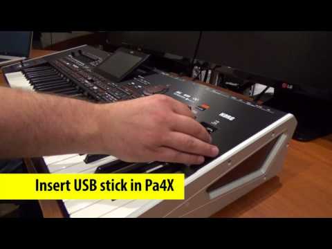 Korg Pa4X OS2 0 UPD English Youtube