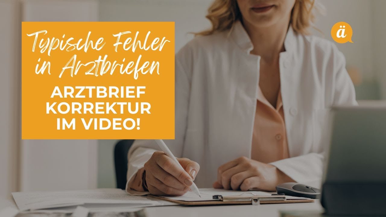 Korrektur eines Arztbriefes als Prüfungsvorbereitung für die FSP oder FaMed Prüfung 🩺📄