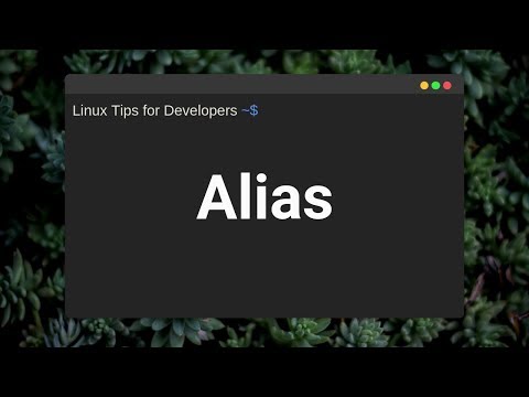 Linux tips for developers | Alias