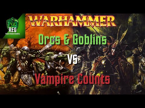 Warhammer Fantasy 6th Edition Battle Report | Orcs & Goblins vs Vampire Counts