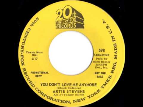 Artie Stevens - You Don't Love Me Anymore