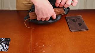 Сумка чоловіча Vintage 20678 шкіряна чорна