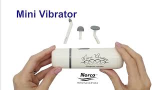 norco mini vibrator North Coast Medical Norco Mini Vibrator Hand-held Therapeutic Massager  81048206 with Interchangeable Silicone Tips