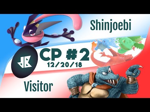 [The Counterpick #2 — 12/20/18] WR4: Shinjoebi (Greninja) vs. Visitor (King K. Rool)