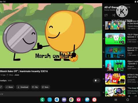 Marsh on Mars title card in season 9A style