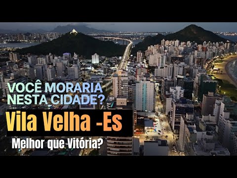 Vila Velha -ES  com imagens aérea de drone de tirar o fôlego .