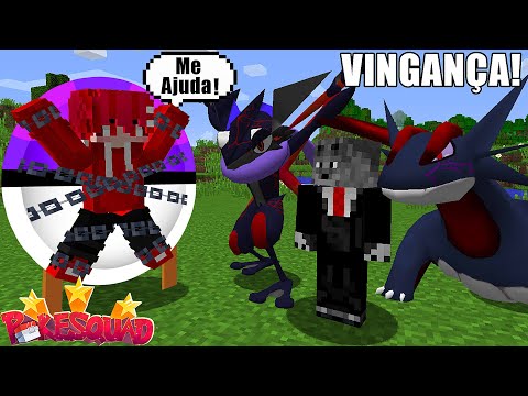 Meu Amigo PERDEU Seu Pokémon na PokeSquad Então Eu Fiz VINGANÇA Com Pokémon SECRETOS no Minecraft