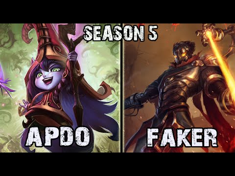 Apdo (Dopa) vs Faker - Lulu vs Viktor MID Ranked Challenger Korea
