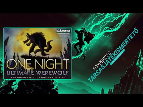 #153. A Rettegés Éjszakája: Vérfarkas | Egyperces társasjátékismertető - Game-Obscura