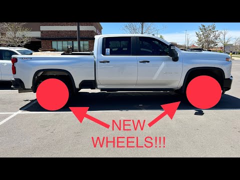Best WHEELS for 2020+ Chevy 2500HD? Check these out! @black.rhino.wheels