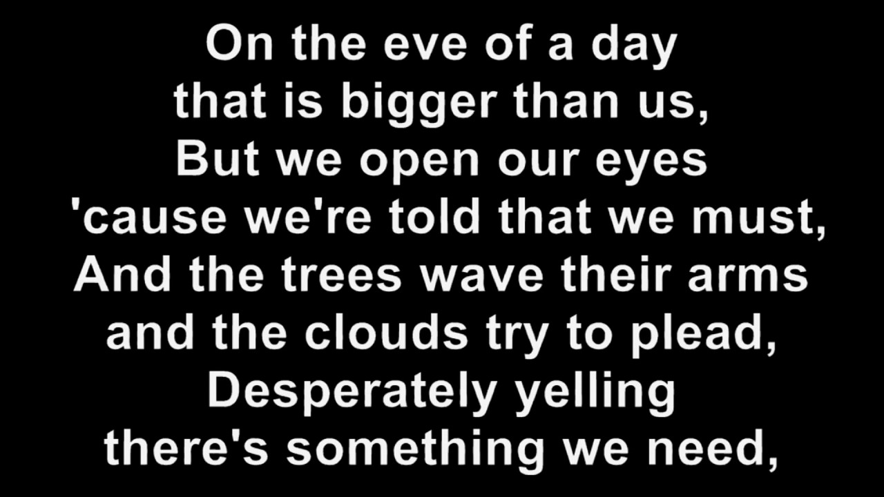 Ode To Sleep Lyrics- Twenty One pilots