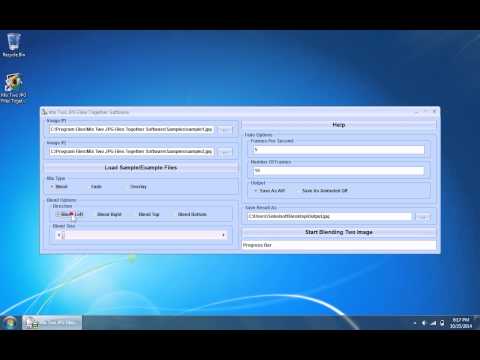 Mix Two JPG Files Together Software