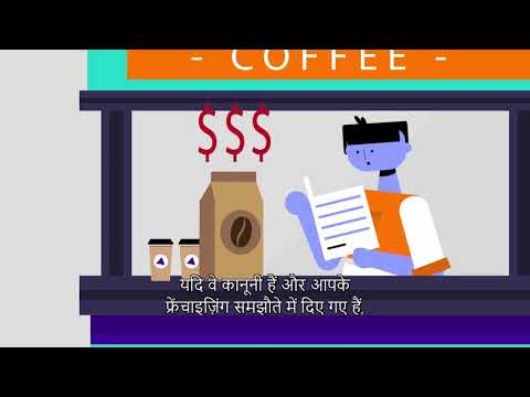 Buying a franchise: supplier restrictions - HINDI