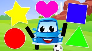 Let's Learn Shapes with Fun Song + More Educational Rhymes for Kids