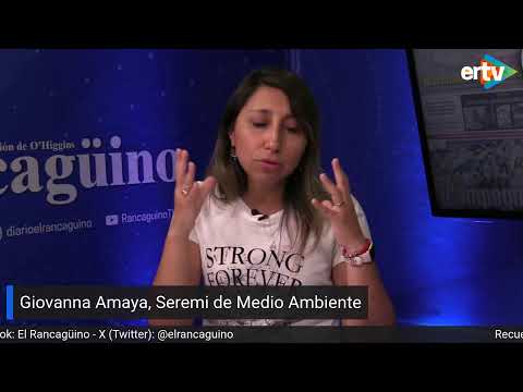 En VIVO: Giovanna Amaya, Seremi de Medio Ambiente en O'Higgins