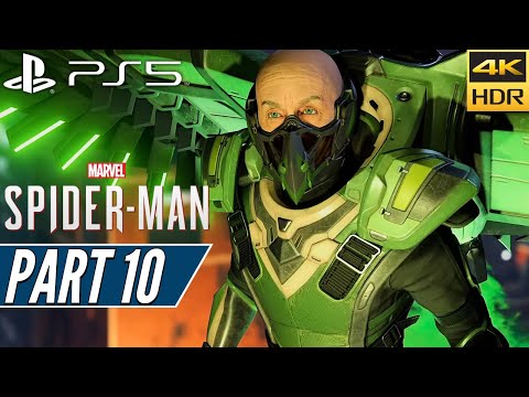 SPIDER-MAN REMASTERED (PS5) Walkthrough Gameplay PART 10 [4K60FPS HDR + Ray Tracing] - No Commentary