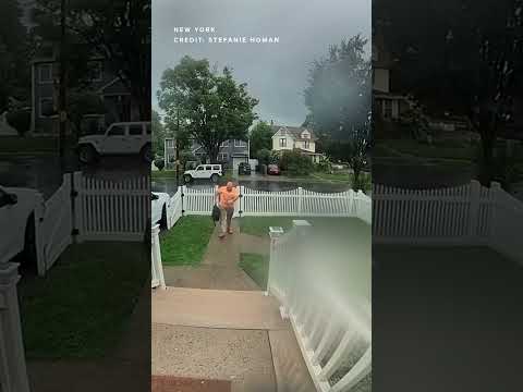 Man survives after being struck by lightning