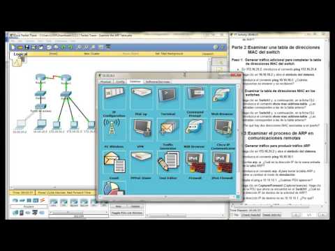 TUTORIAL 5.2.1.7 Revisión de la tabla ARP