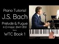 Bach J S Prelude And Fugue In D Major BWV 850 From WTC Book I Tutorial