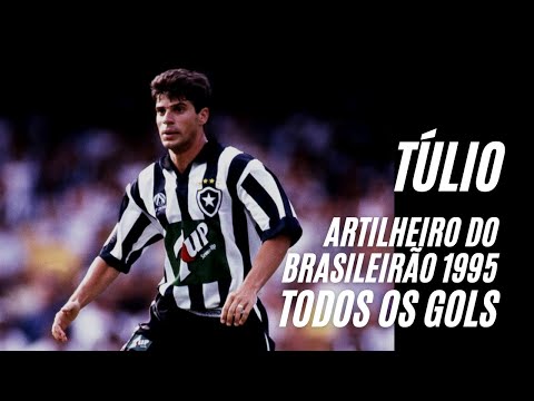 TÚLIO, o artilheiro do BRASILEIRÃO 1995, todos os gols