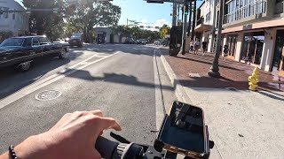 Miami Scooter Ride : Coconut Grove to Downtown Miami in January 2023