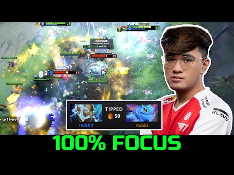 ENEMY 100% FOCUS - T1.GABBI 6 SLOTTED PUCK DOTA 2