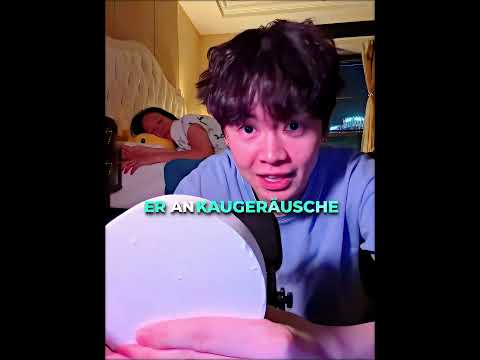 Er hat seiner Mutter ein ASMR-Video gemacht, damit sie besser schlafen kann!
