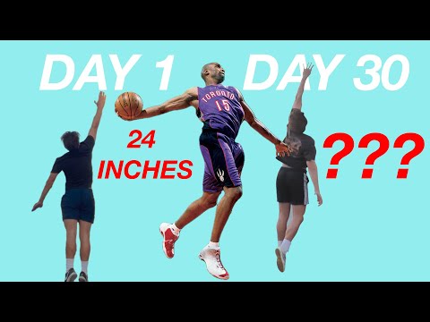 REALISTIC 30 Day Vertical Jump Transformation || Extra Ordinary