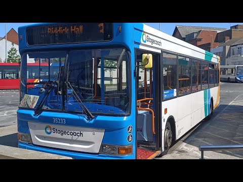 Stagecoach NE Dennis Pointer Dart 35233 | Route 8 South Shields - Marsden