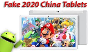 10.1 Inch CHEAP Fake 2020 Tablet Android 9 Model "WARNING"