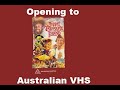 Opening To Muppet Treasure Island Australian VHS